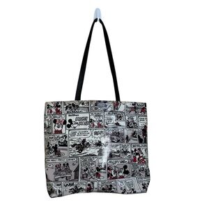 Disney Parks Kate Spade New York Minnie Mouse Comic Tote Handbag
